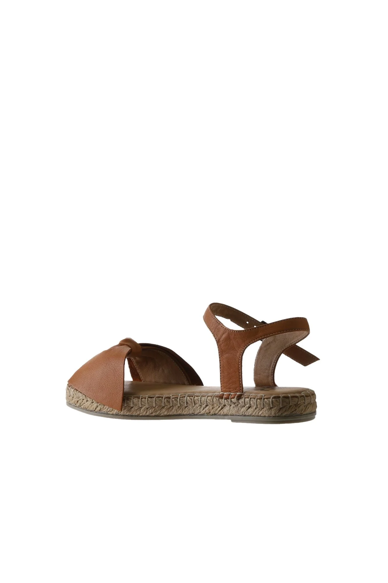 Taba Deri Kadın Espadril Sandalet