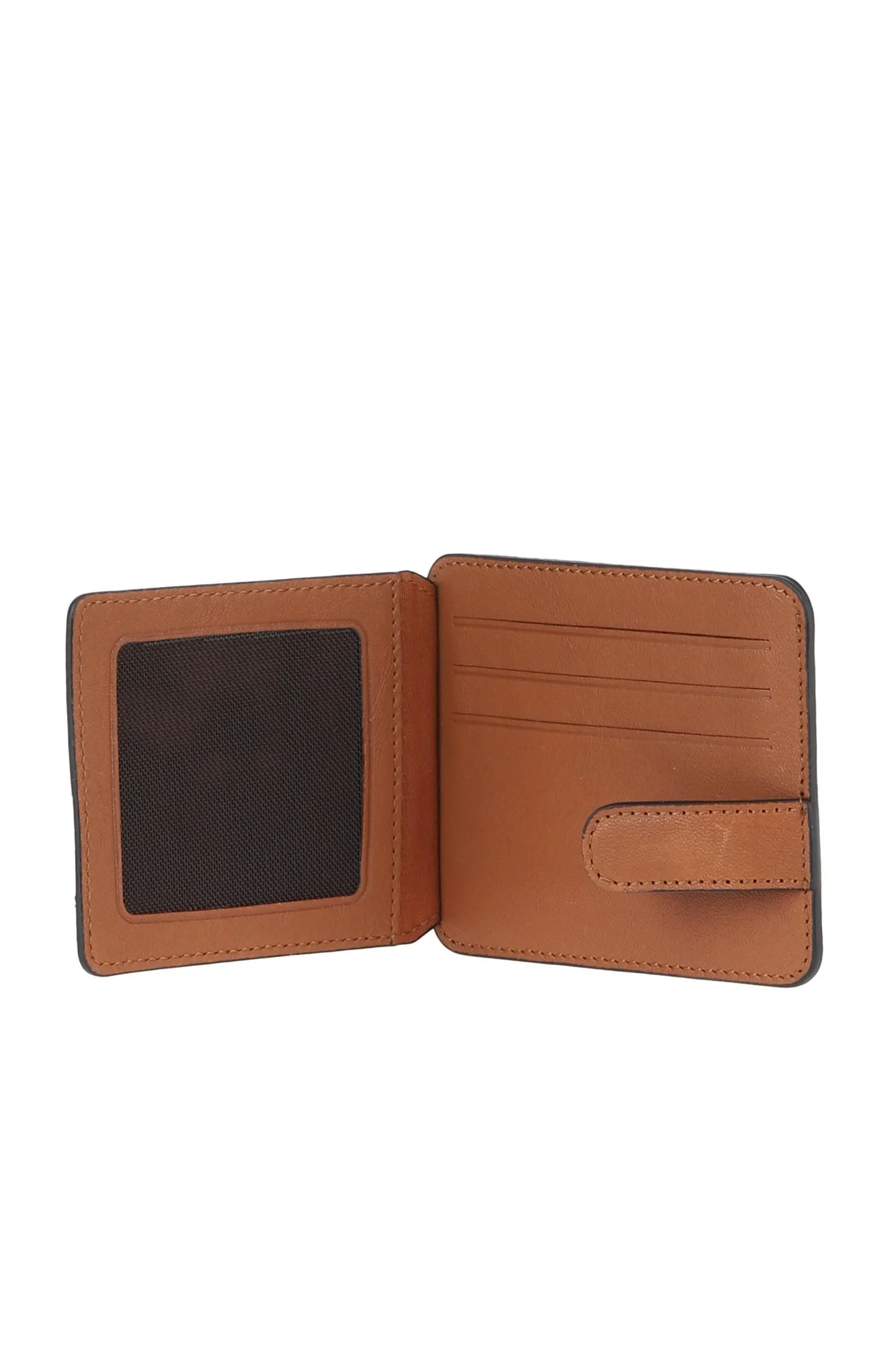 Taba Koyu Deri Unisex Kartlık
