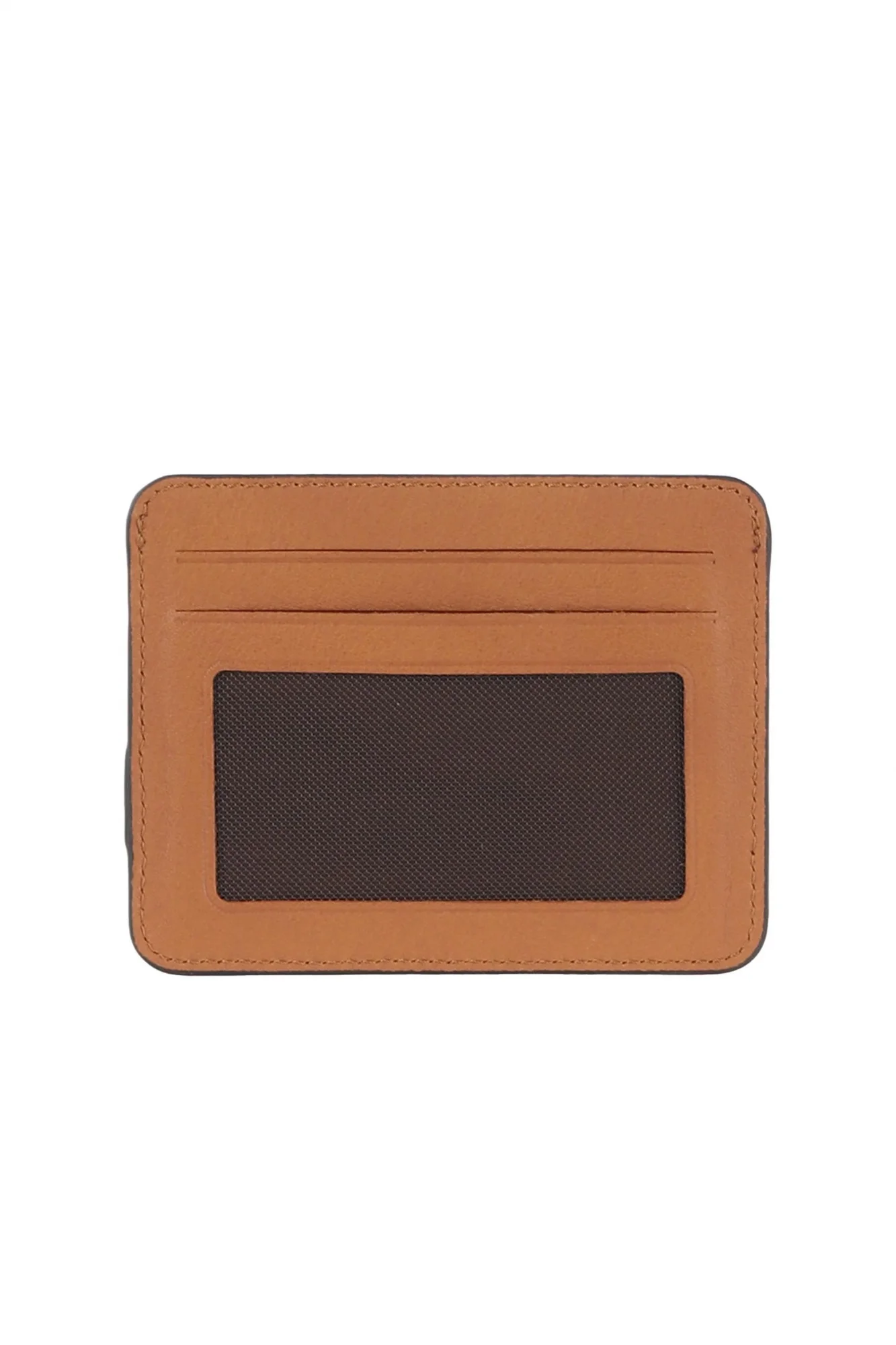 Taba Koyu Deri Unisex Kartlık