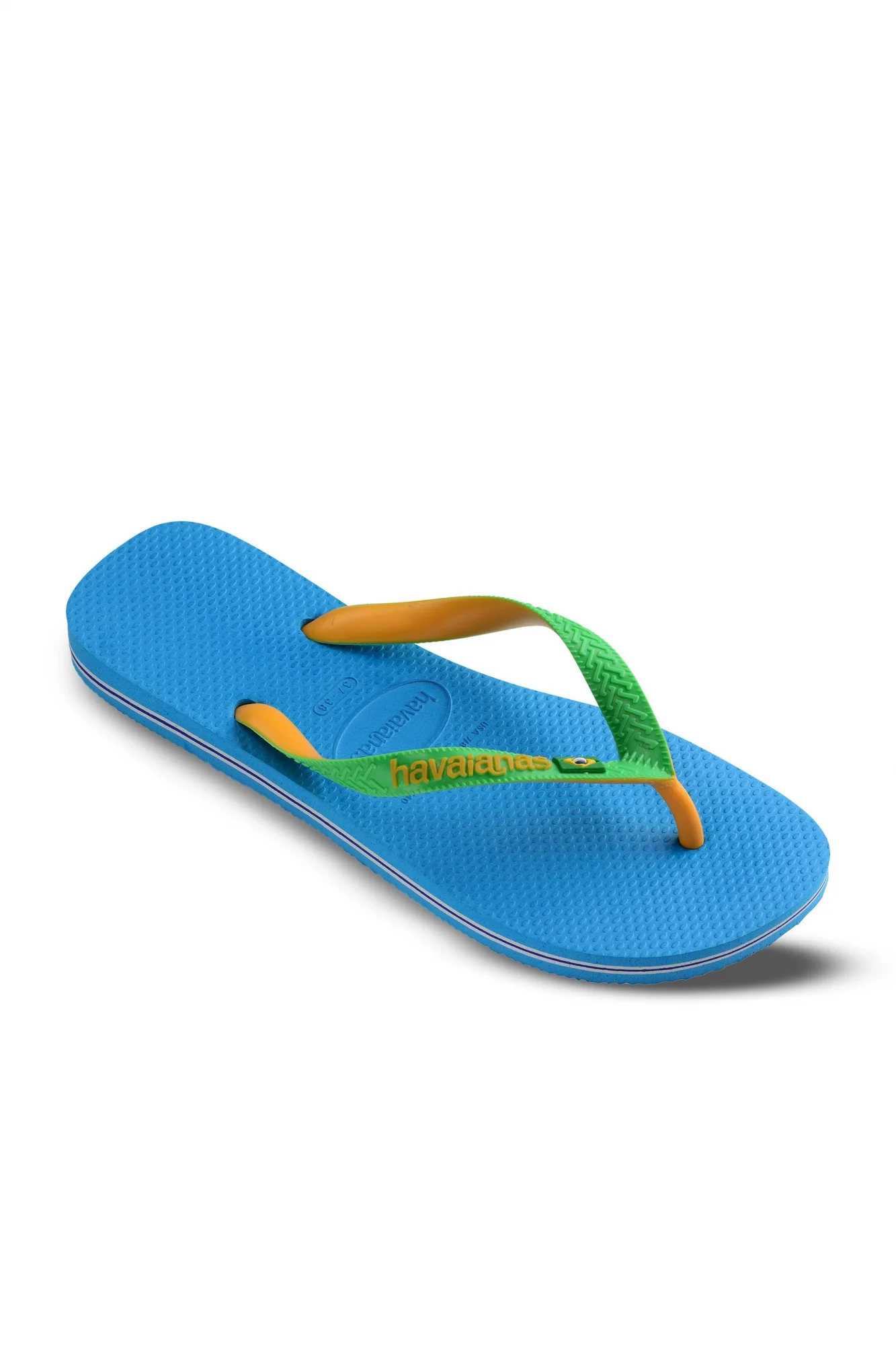 Turkuaz Havaianas HAVAIANAS BRASIL MIX TURQUOISE/POP YELLOW