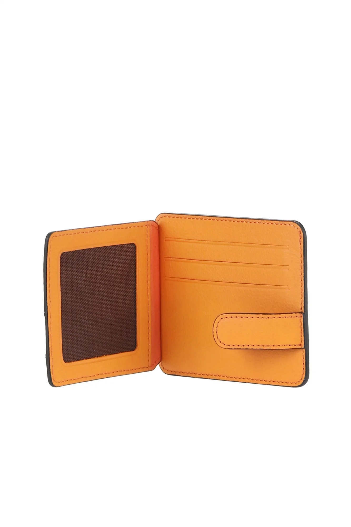 Turuncu Açık Deri Unisex Kartlık