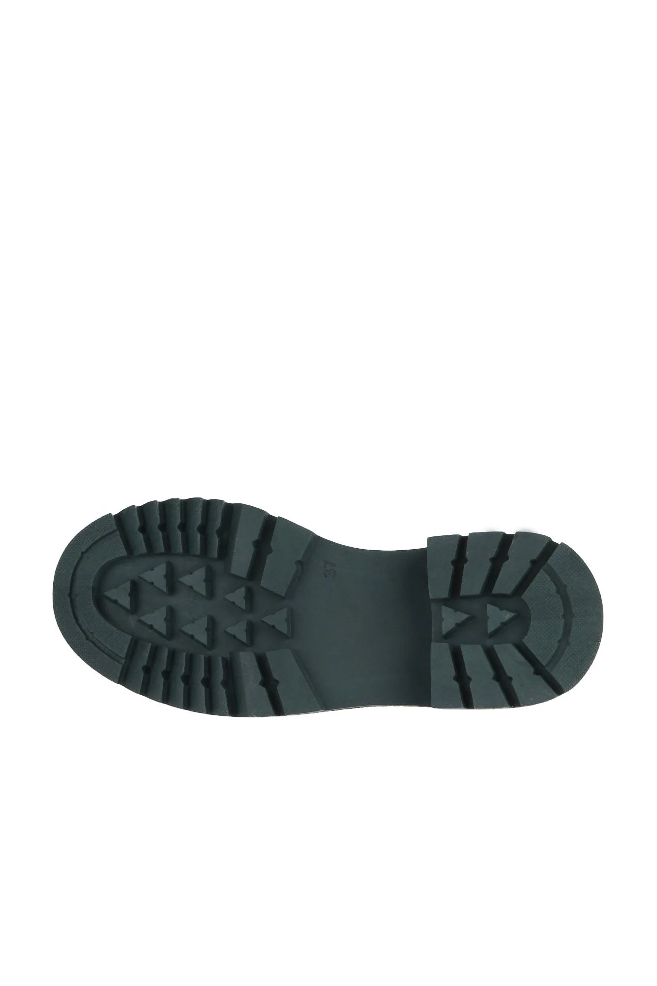 Yeşil Deri Kadın Loafer
