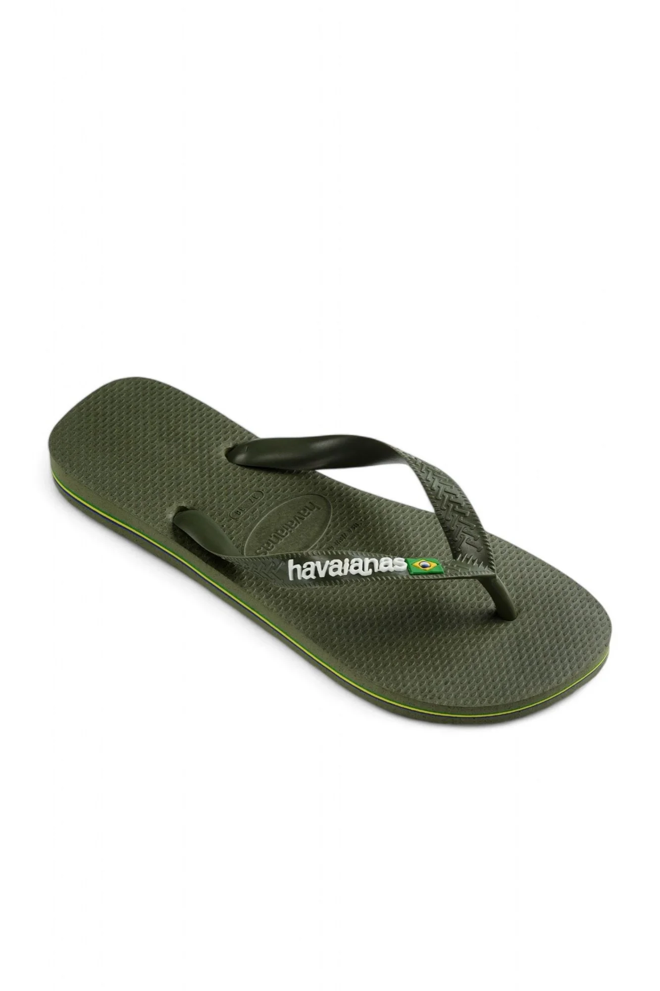 Yeşil Havaianas HAVAIANAS BRASIL LOGO GREEN/GREEN