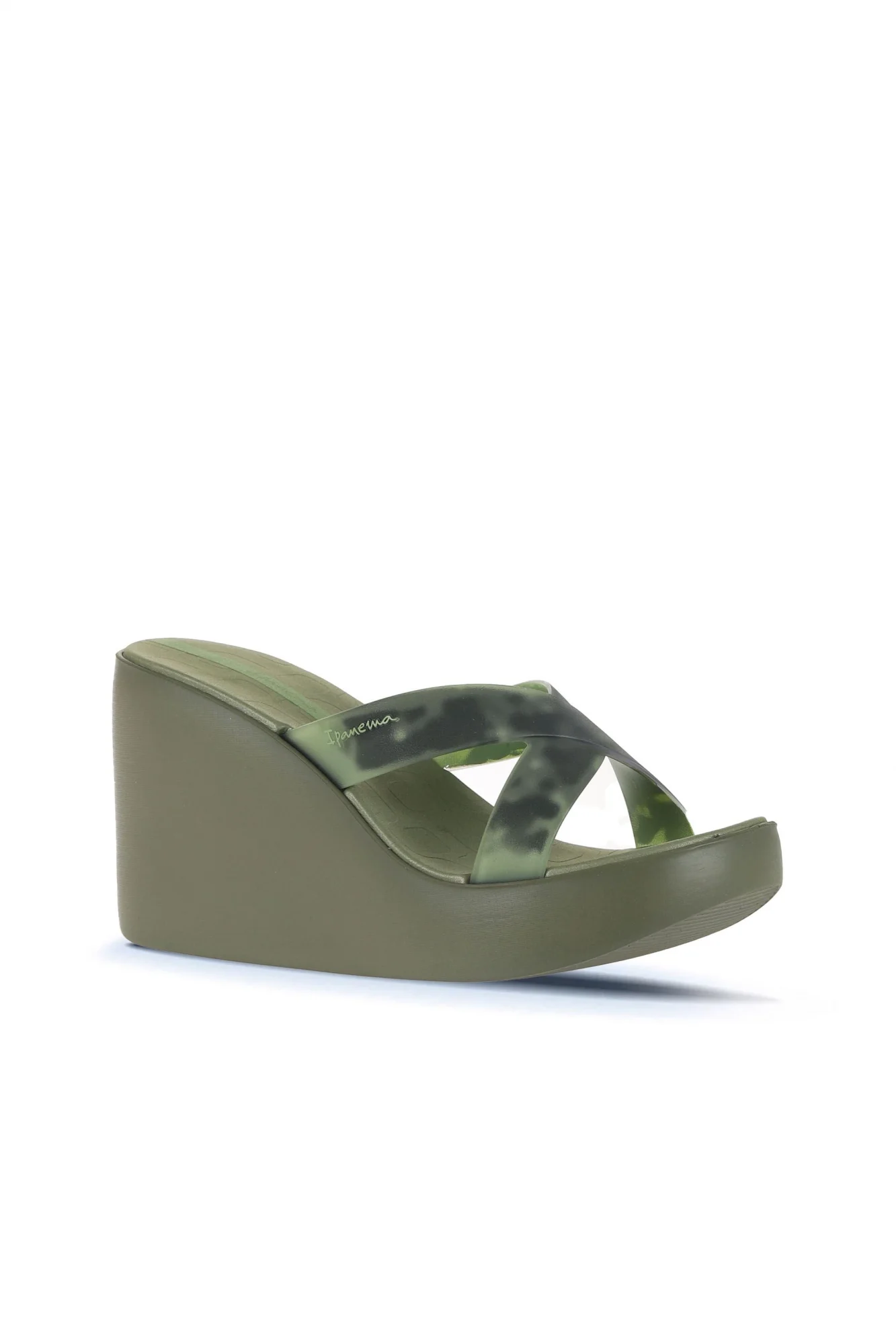 Yeşil Ip Ipanema High Fashion Slide Kadın