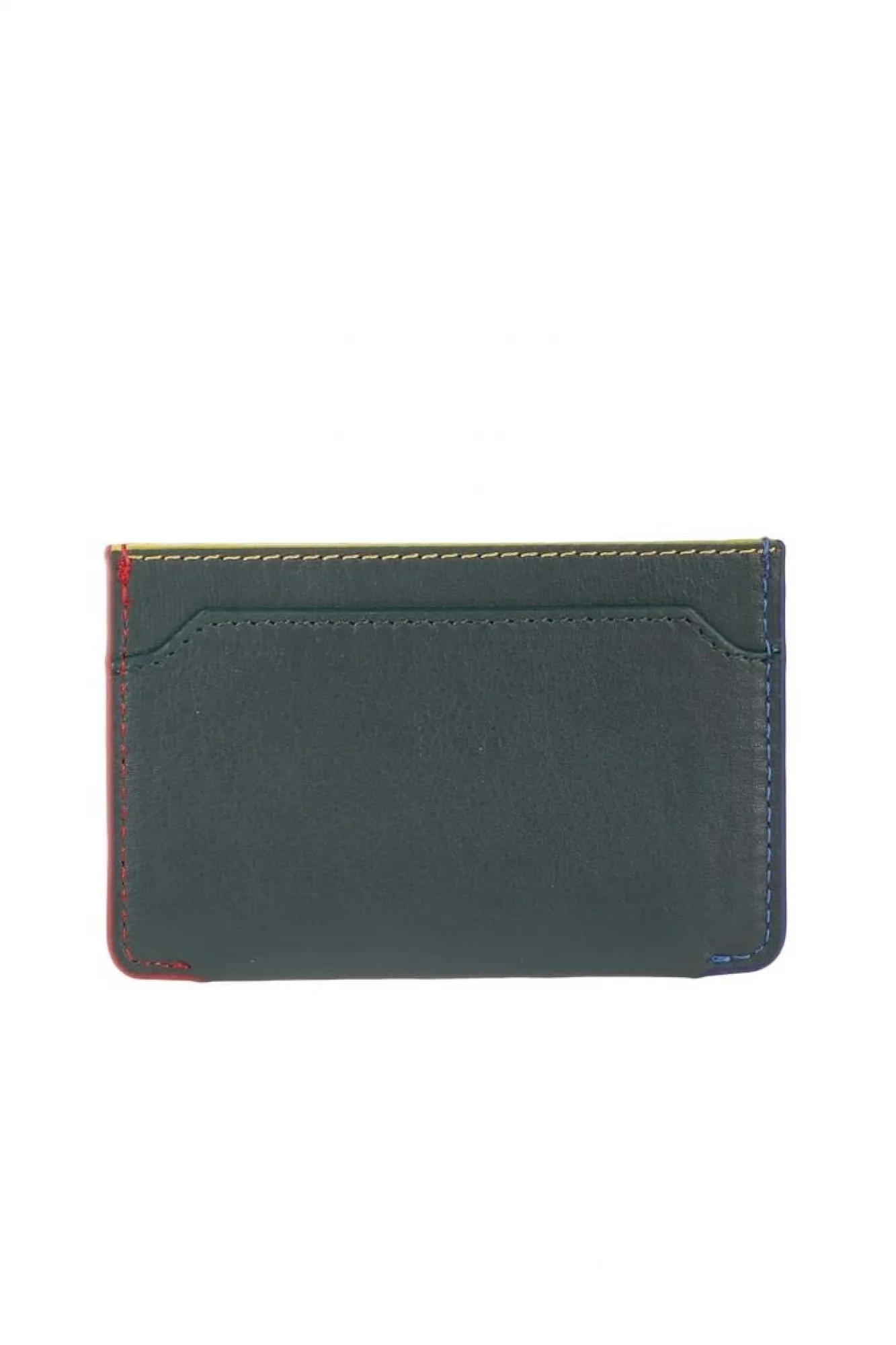 Yeşil Koyu Deri Unisex Kartlık