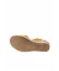 Sarı Alf Süet Kadın Dolgu Topuklu Sandalet