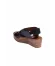 Shoes Siyah Khv-bej Deri Kadın Dolgu Topuklu Sandalet 01wl3402