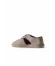 Gri Deri Kadın Espadril Ayakkabı 01wl0451
