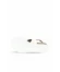 Beyaz Deri Kadın Düz Sandalet