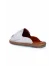 Beyaz Deri Kadın Espadril Terlik