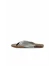 Beyaz Deri Kadın Parmak Arası Sandalet