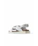 Beyaz Deri Kadın Sandalet