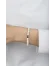 Beyaz Doğal Taş Kadın Bileklik