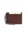 Bordo Koyu Deri Unisex Kartlık