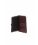 Bordo Koyu Deri Unisex Kartlık