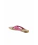 Fuşya Deri Kadın Parmak Arası Sandalet