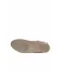 Gri Deri Kadın Düz Bot