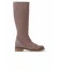 Gri Koyu Nubuk Kadın Topuklu Çizme