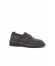 Gri Süet Kadın Loafer