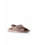 Gül Kurusu Deri Kadın Sandalet