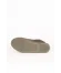 Haki Deri Kadın Espadril Ayakkabı
