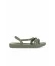 Haki Ip Ipanema Meu Sol Flatform Kadın Sandalet