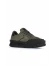 Haki Süet-Deri Kadın Sneakers