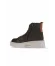 Haki Süet Kadın Topuklu Bot