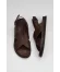 Kahverengi Deri Erkek Sandalet