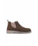 Kahverengi Nubuk Kadın Düz Bot