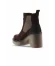 Kahverengi Süet Kadın Topuklu Bot