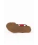 Kırmızı Deri Kadın Dolgu Topuklu Sandalet