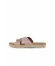 Kum Pudra Alf Süet Kadın Espadril Terlik