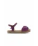Lila Deri Kadın Espadril Sandalet