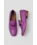 Lila Deri Kadın Loafer