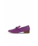 Lila Deri Kadın Loafer