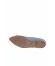 Mavi Açık Deri Kadın Loafer