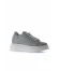 Mavi Beyaz Deri Kadın Sneakers