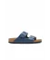 Mavi Bırkenstock Arizona Soft Footbed Unisex Terlik