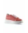 Mercan Beyaz Deri Kadın Sneakers