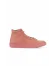 Pembe Deri Kadın Düz Bot