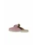 Pembe Süet Kadın Düz Terlik