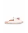 Pudra Deri Kadın Espadril Terlik