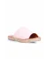 Pudra Deri Kadın Espadril Terlik