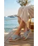 RHS.LLB-SCT.NWT-PEL.NWT-SL.BSO Kadın Dolgu Topuklu Sandalet