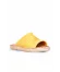 Sarı Deri Kadın Espadril Terlik