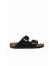 Siyah-Altın Bırkenstock  Arizona Big Buckle
