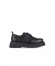 Siyah Deri Kadın Klasik Ayakkabı