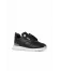 Siyah Deri Kadın Sneakers