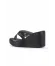 Siyah Ip Ipanema High Fashion Slide Kadın